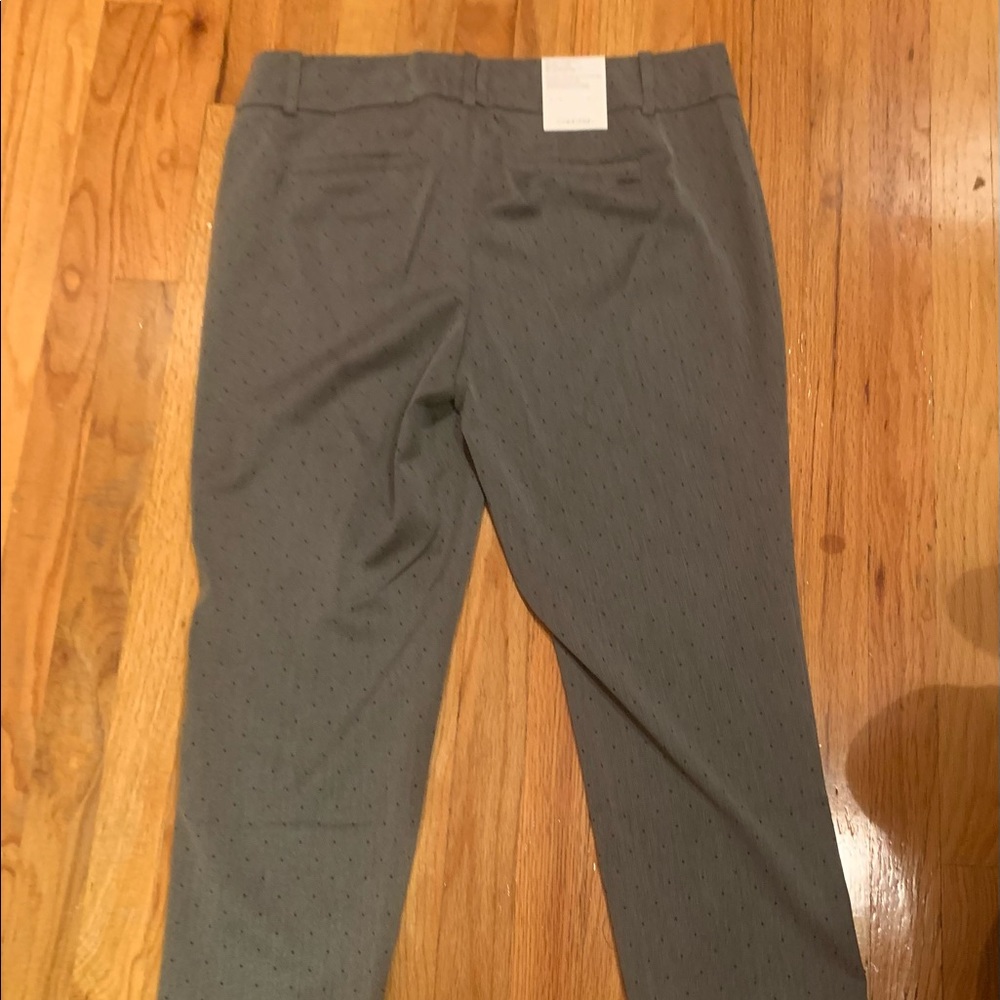 Calvin Klein - Grey/Black Modern Ankle Pant - Size 14. NWT!